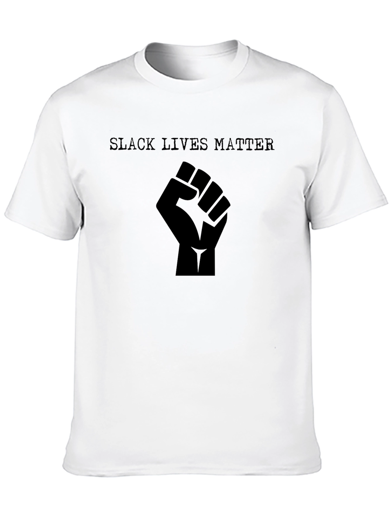 Slack Lives Matter Black T-Shirt