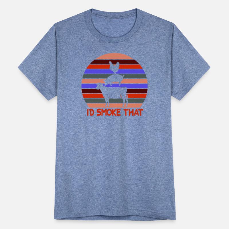 I D SMOKE THAT -Colorful Sunset Design with text