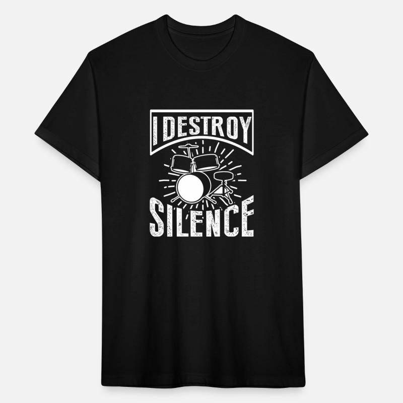 I destroy silence