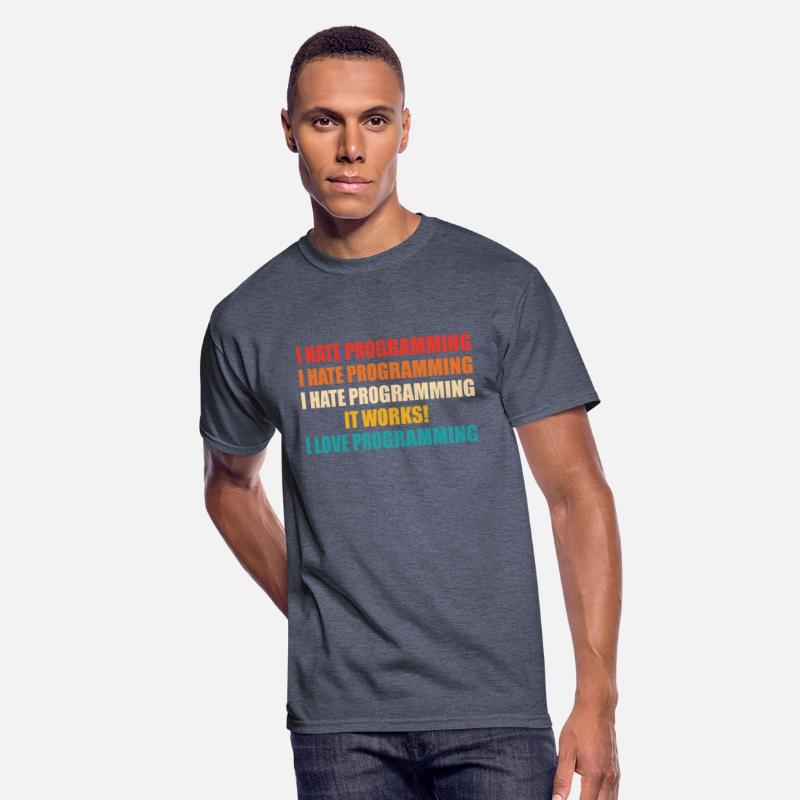 I Hate Programming Funny Retro Vintage