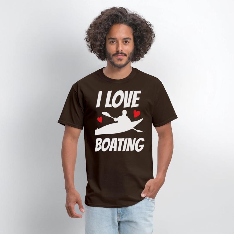 I Love Boating Kayak Boat Yacht Captain Ship