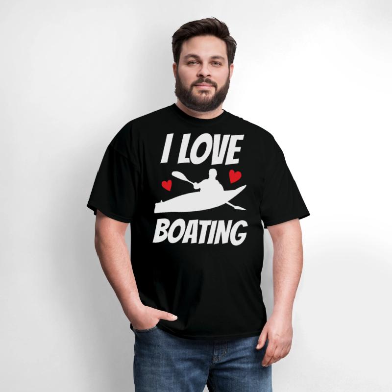 I Love Boating Kayak Boat Yacht Captain Ship