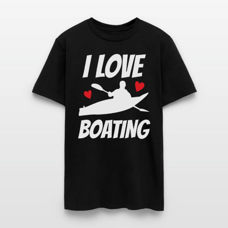 I Love Boating Kayak Boat Yacht Captain Ship