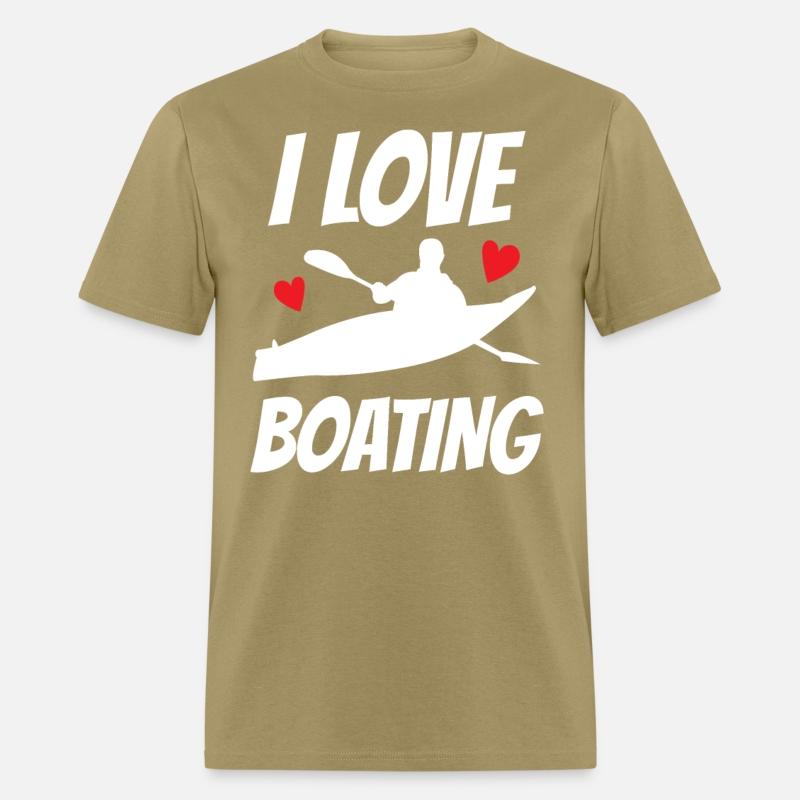 I Love Boating Kayak Boat Yacht Captain Ship