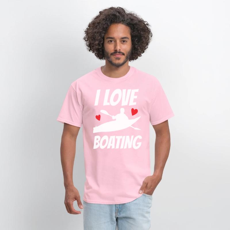 I Love Boating Kayak Boat Yacht Captain Ship