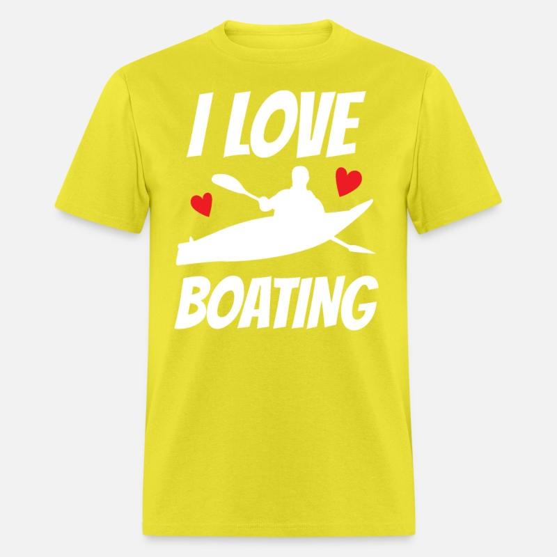 I Love Boating Kayak Boat Yacht Captain Ship