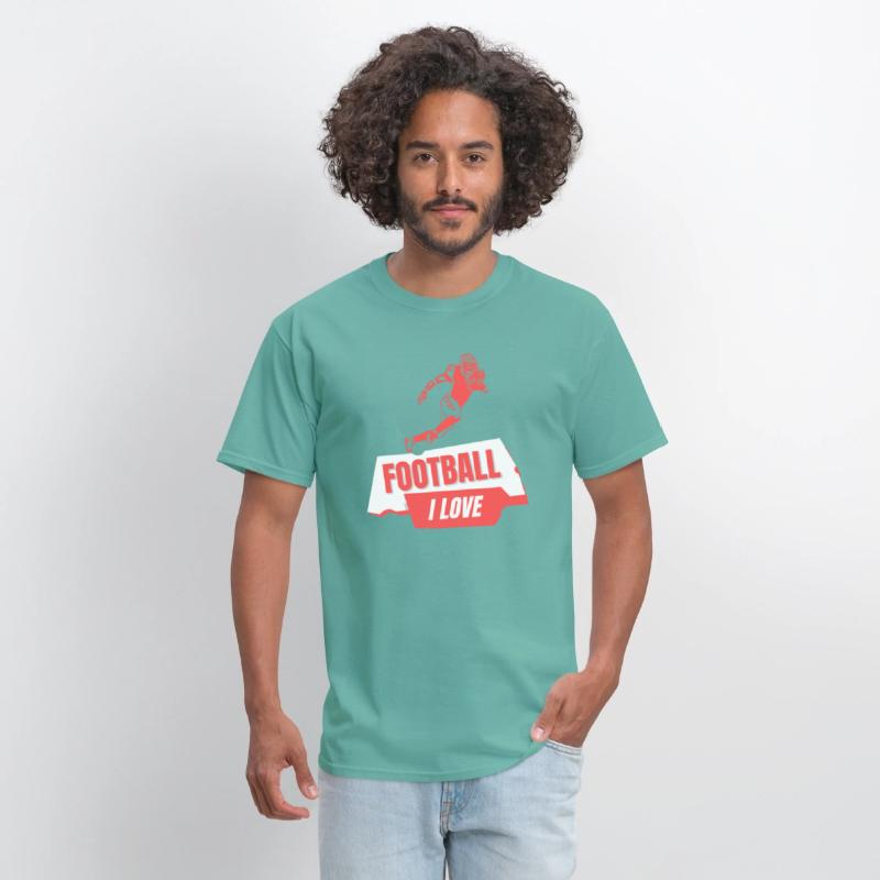I Love Football Game Day Shirt, Football Shirt