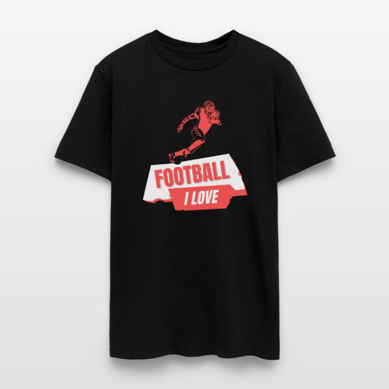 I Love Football Game Day Shirt, Football Shirt
