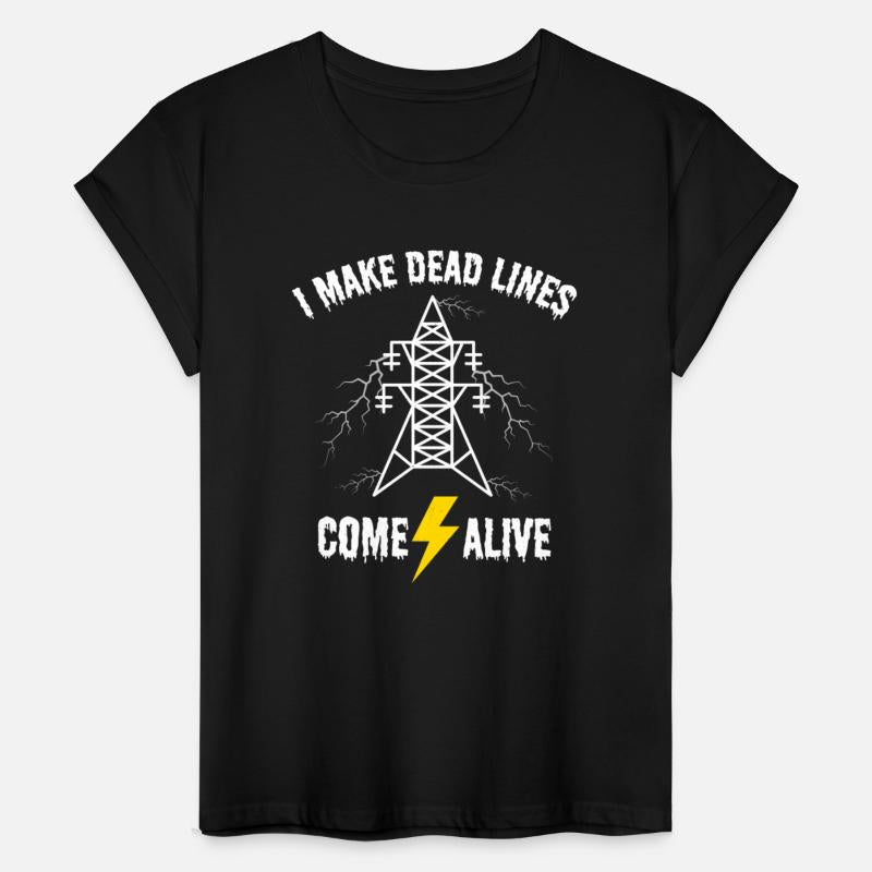 I Make Dead Lines Come Alive – Lineman Halloween