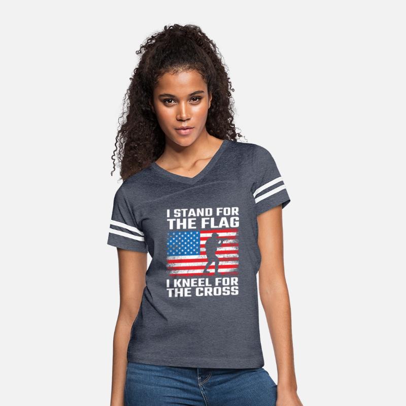 I Stand For The Flag I Kneel For The Cross Usa