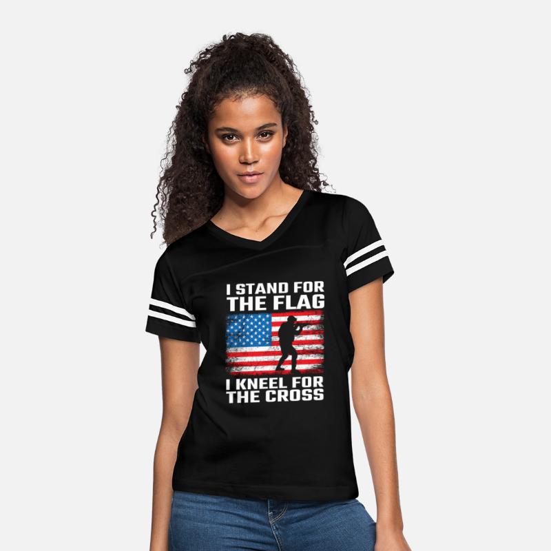 I Stand For The Flag I Kneel For The Cross Usa