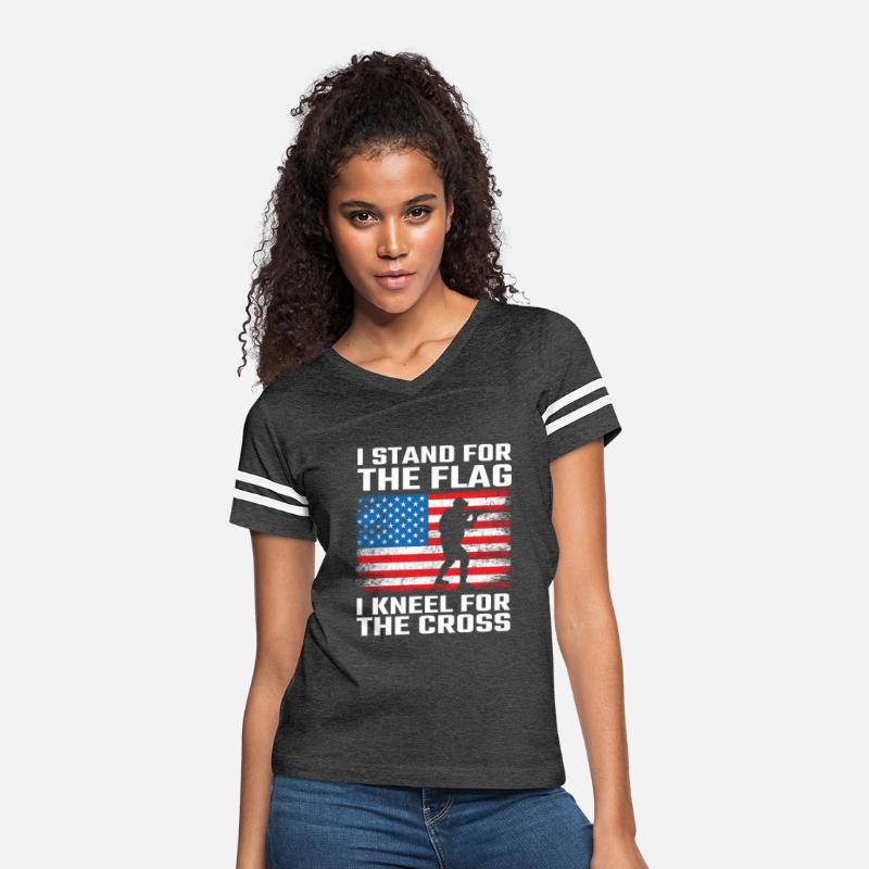 I Stand For The Flag I Kneel For The Cross Usa