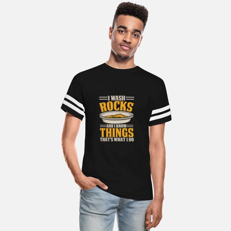 I wash rocks and i know things