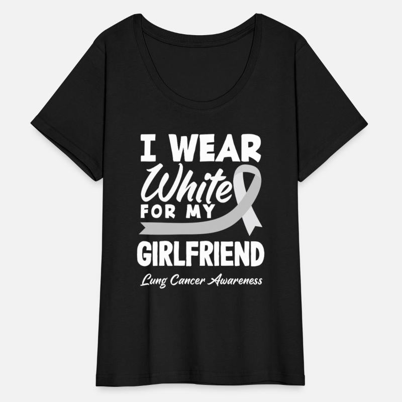 I Wear White For My Girlfriend Lung Cancer