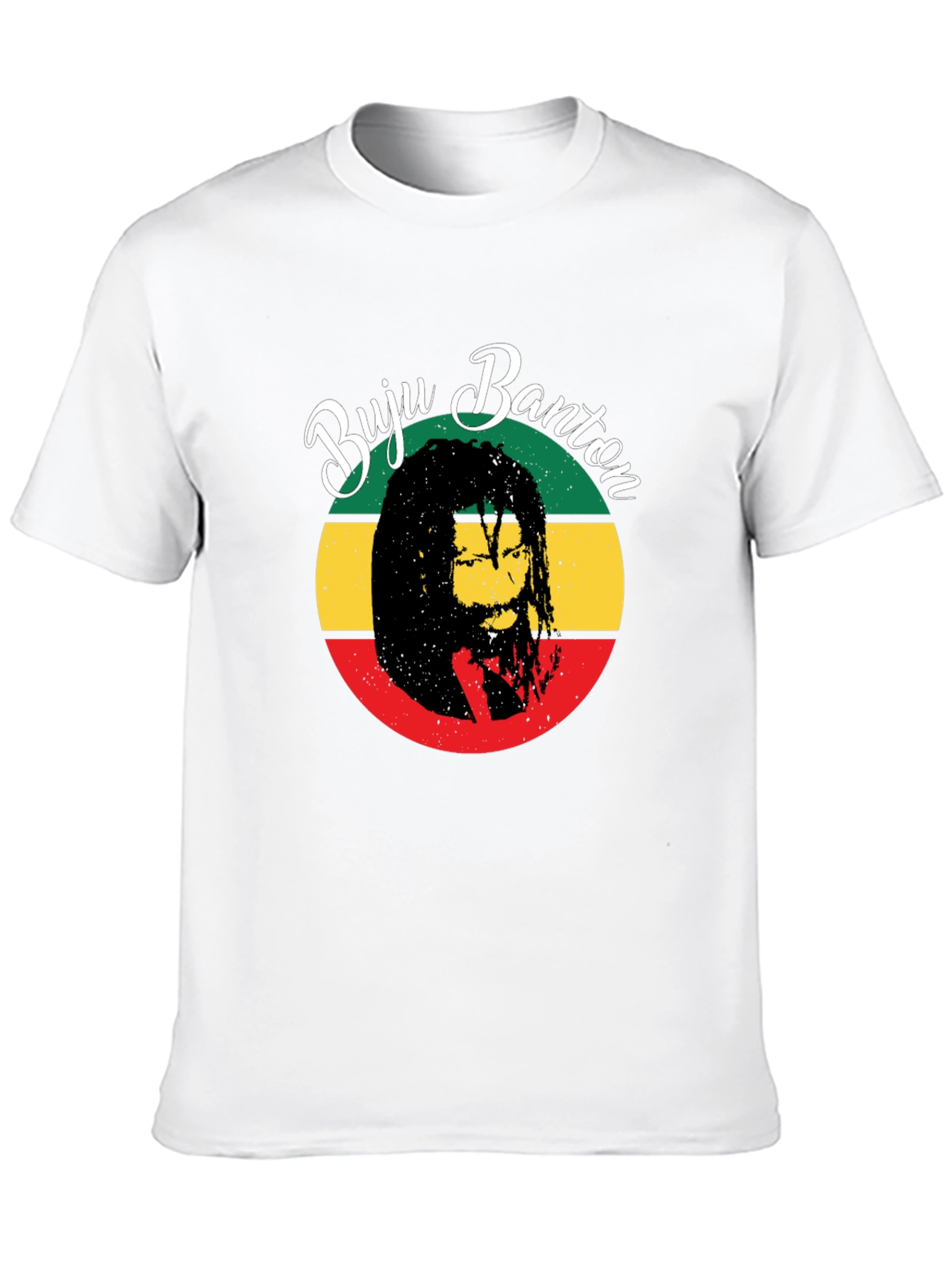 Buju Banton Reggae Graphic T-Shirt - Black