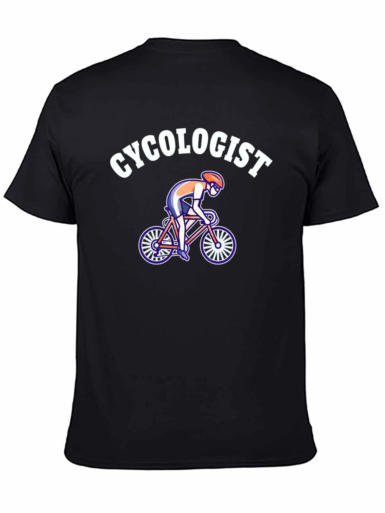 Funny Cycologist T-Shirt - Cycling Expert Humor