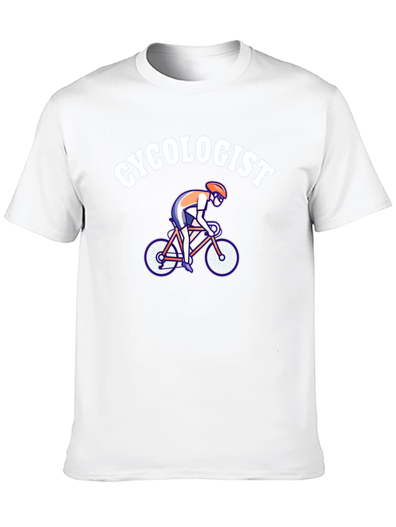 Funny Cycologist T-Shirt - Cycling Expert Humor