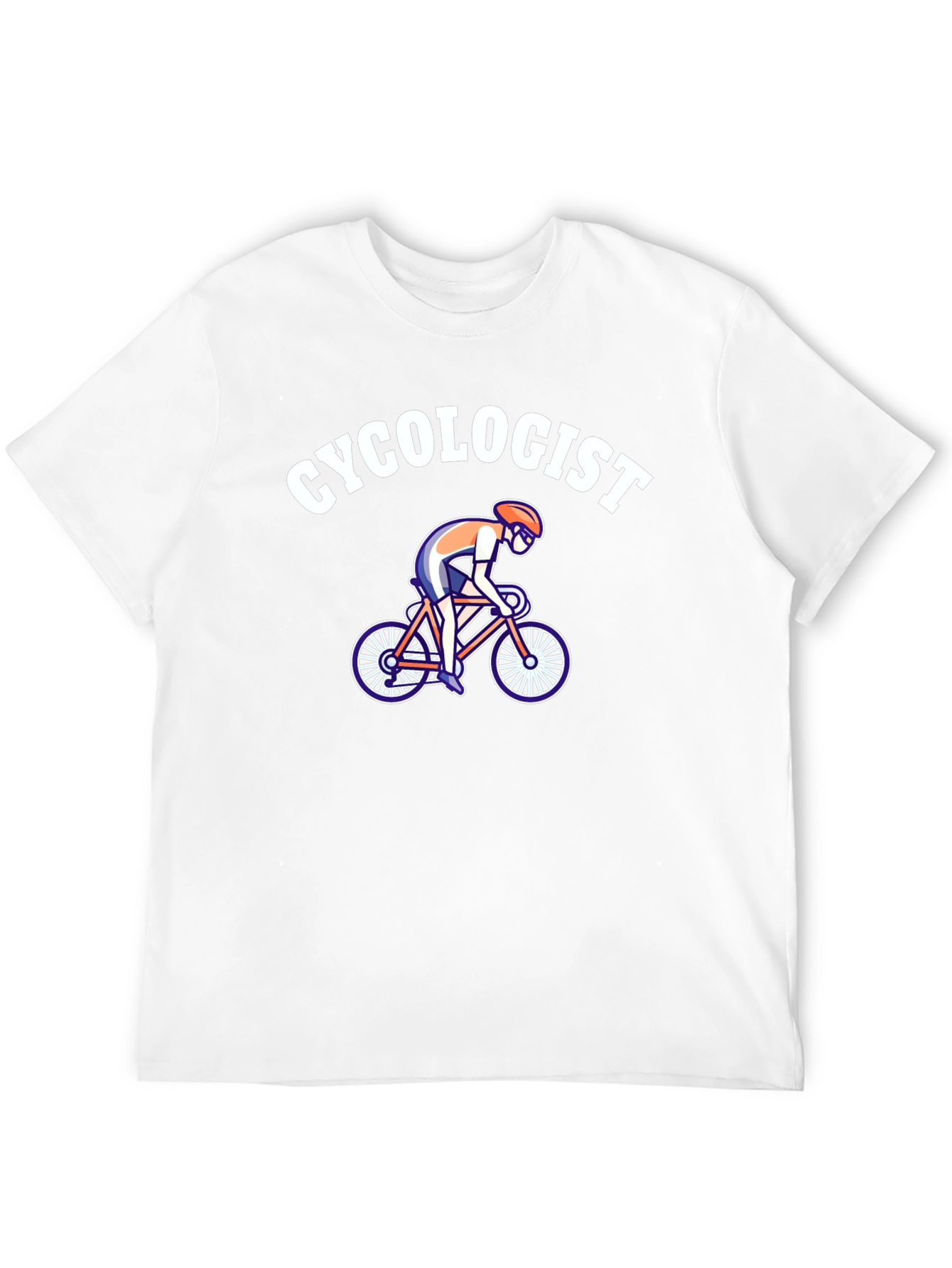 Funny Cycologist T-Shirt - Cycling Expert Humor