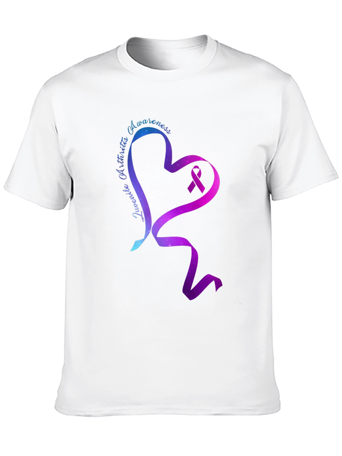 Juvenile Arthritis Awareness Ribbon Heart T-Shirt