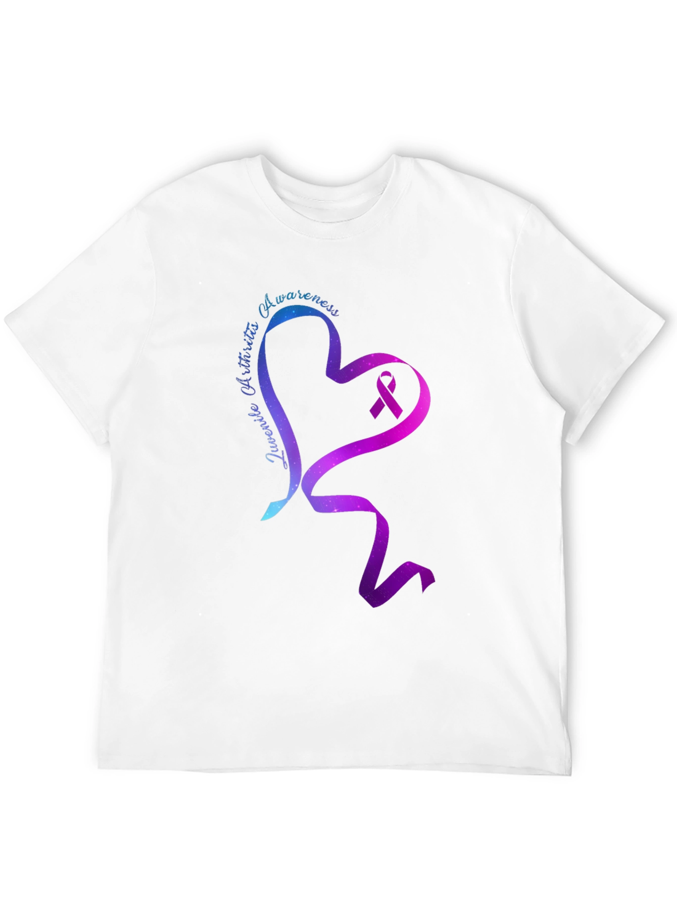 Juvenile Arthritis Awareness Ribbon Heart T-Shirt