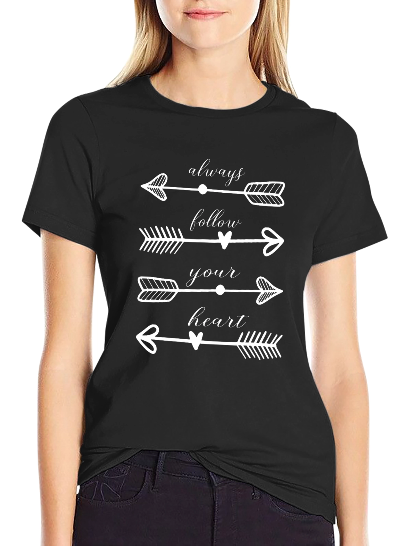 Always Follow Your Heart Arrow T-Shirt