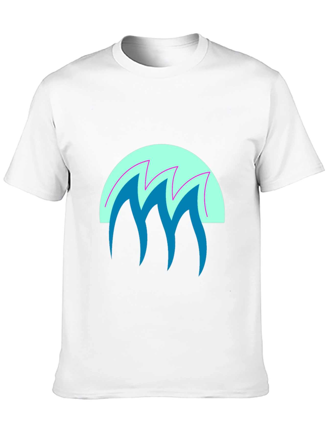 Retro Wave Graphic Tee - Cool 80s Style