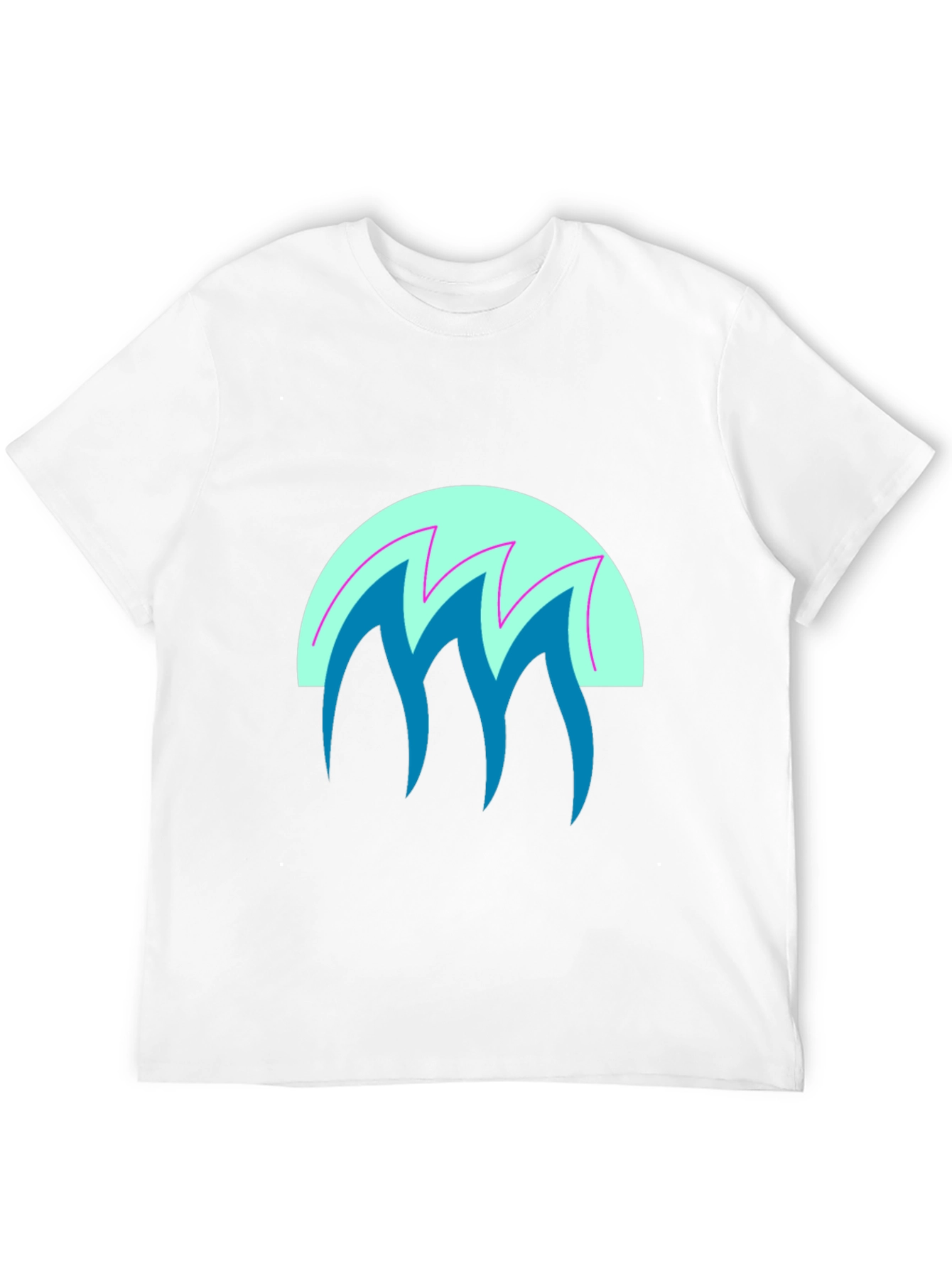 Retro Wave Graphic Tee - Cool 80s Style