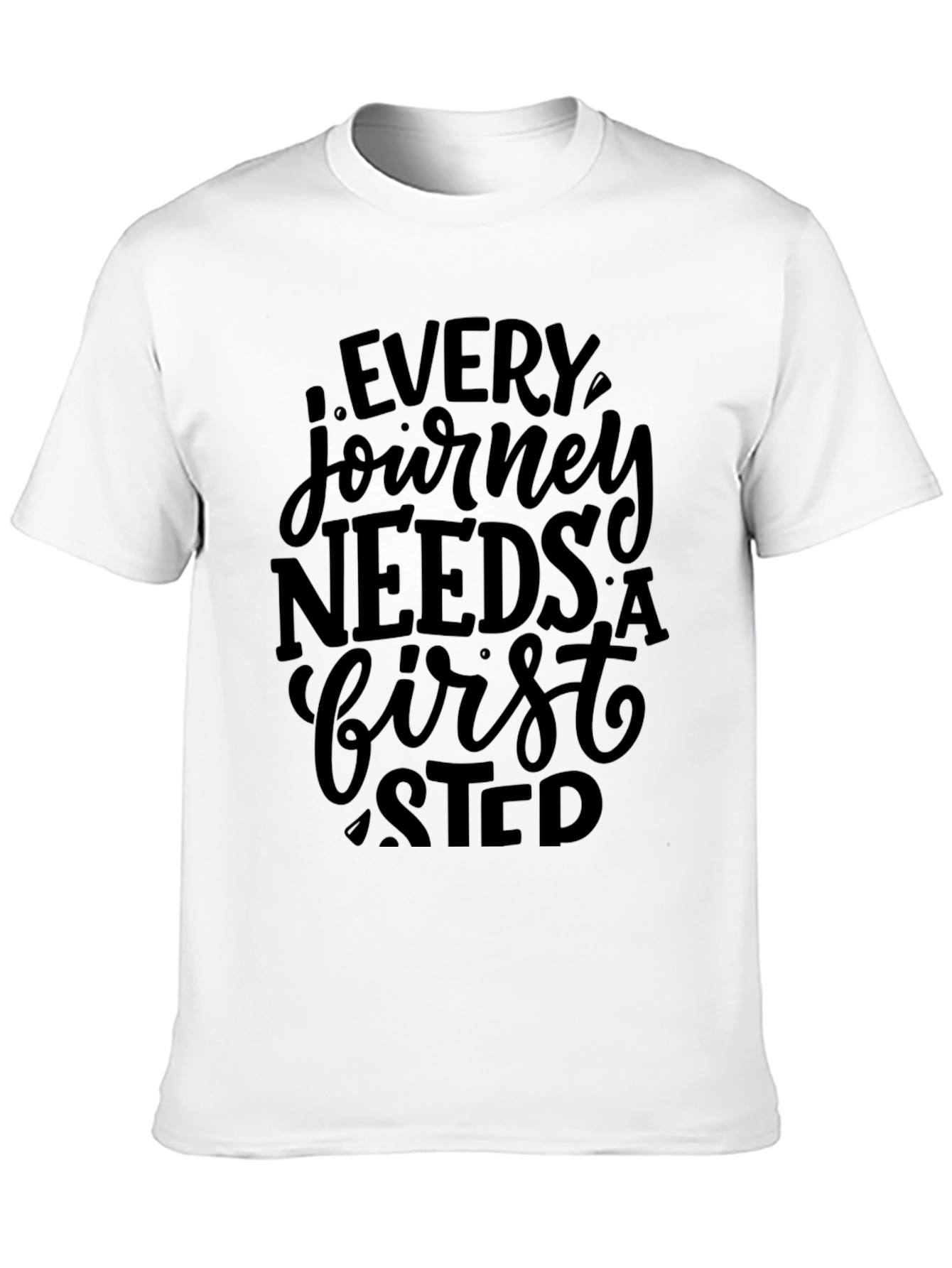 Inspirational Journey T-Shirt - First Step Design