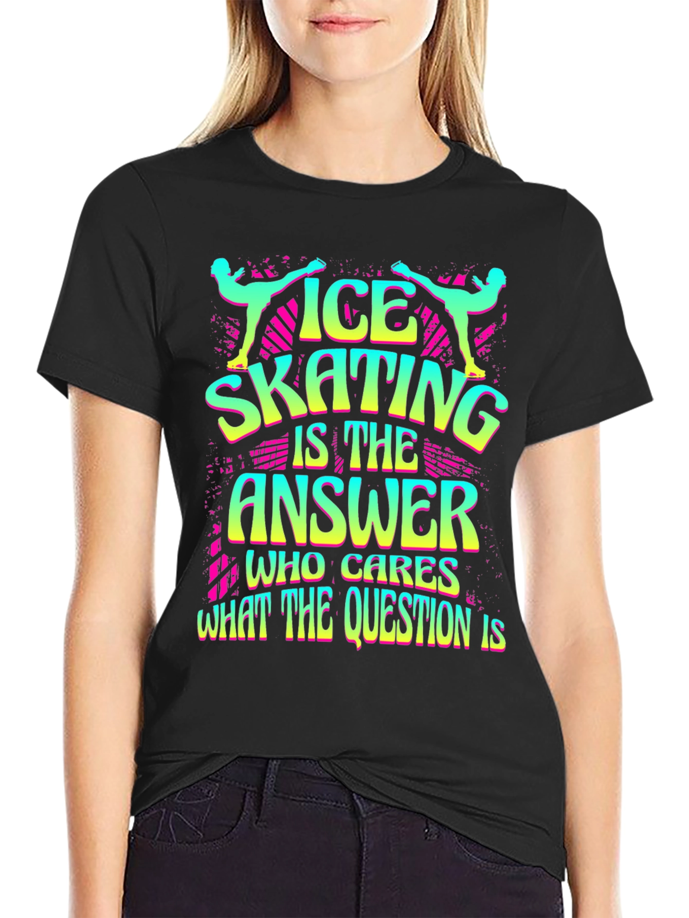 Ice Skating Answer T-Shirt