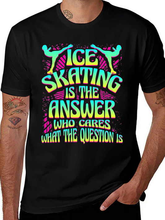 Ice Skating Answer T-Shirt