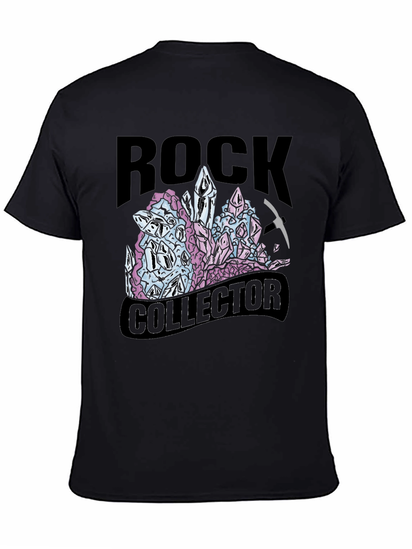 Rock Collector T-Shirt - Crystal Gemstone Design