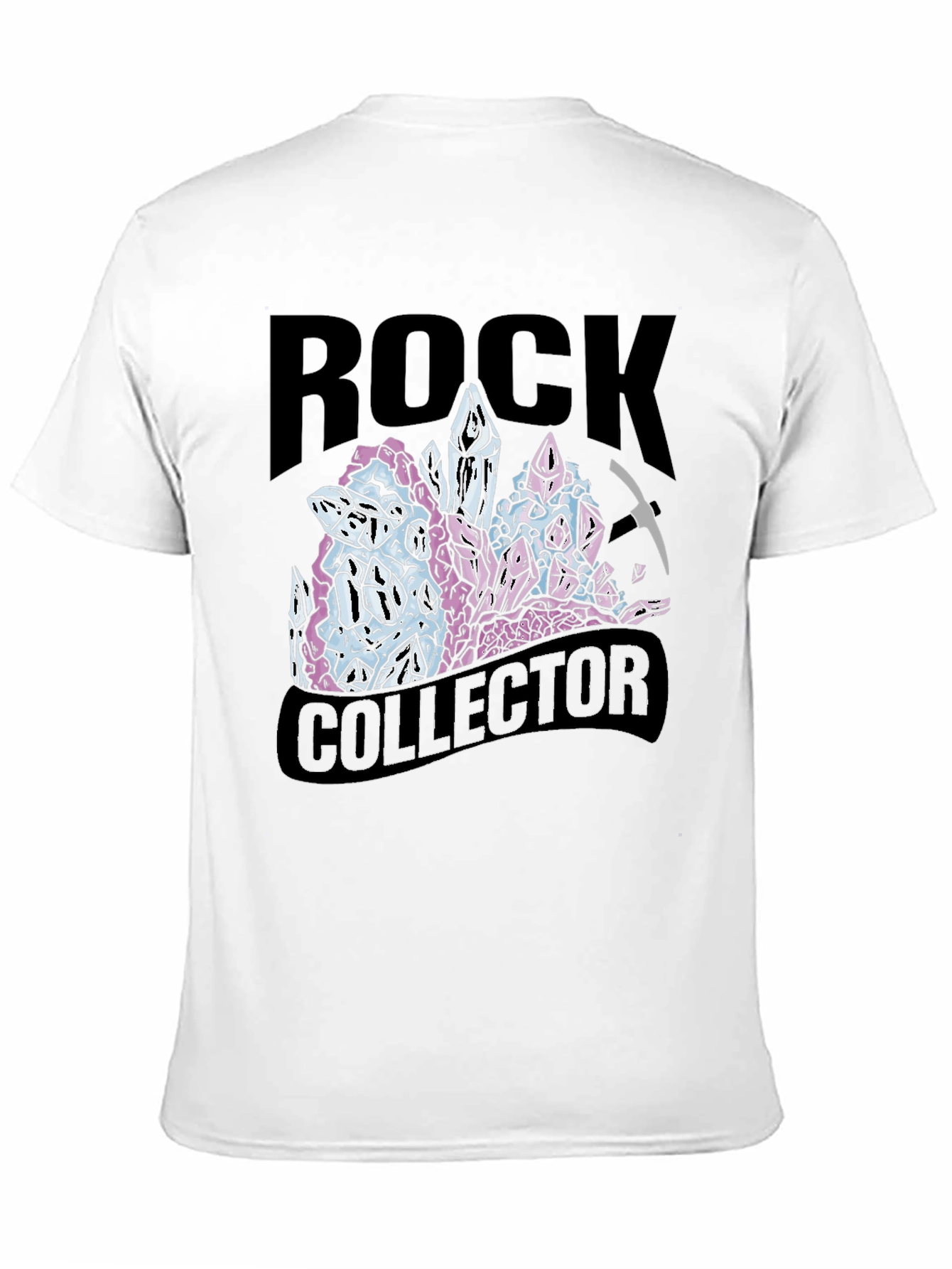 Rock Collector T-Shirt - Crystal Gemstone Design