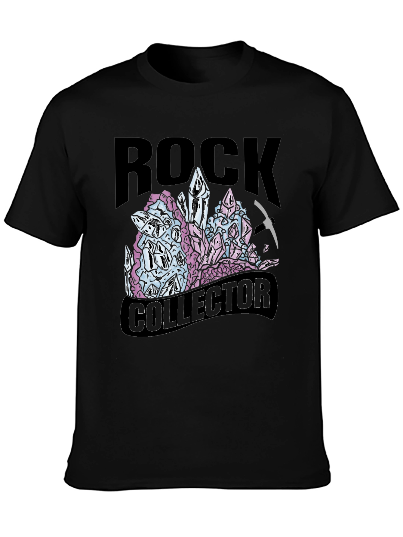 Rock Collector T-Shirt - Crystal Gemstone Design