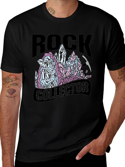 Rock Collector T-Shirt - Crystal Gemstone Design