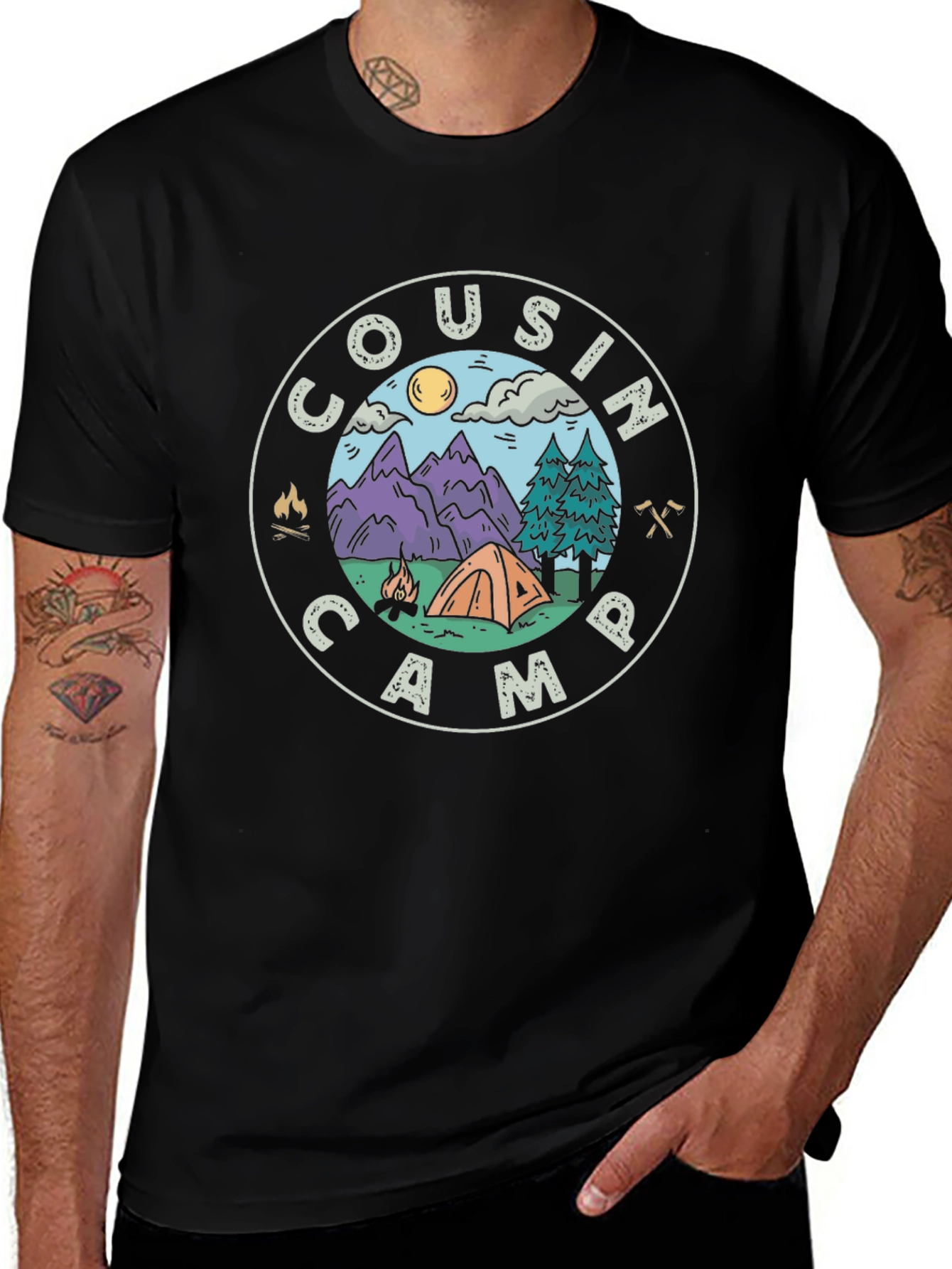 Cousin Camp Graphic T-Shirt