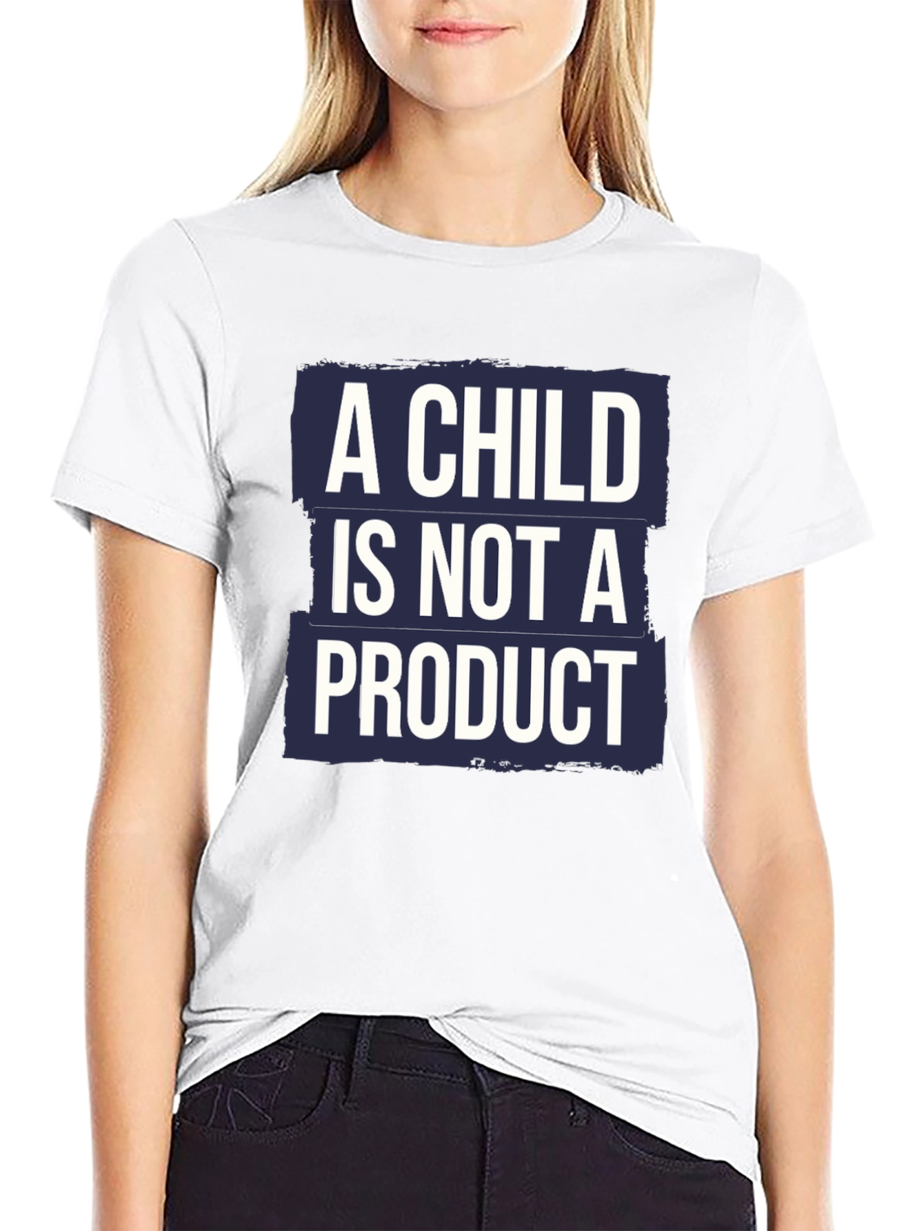A Child is Not a Product Graphic T-Shirt
