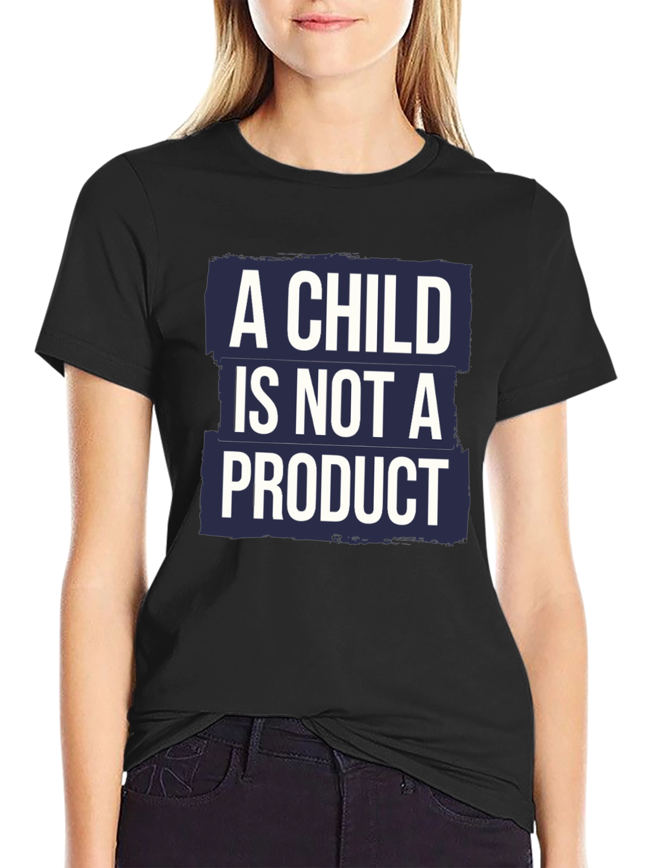 A Child is Not a Product Graphic T-Shirt