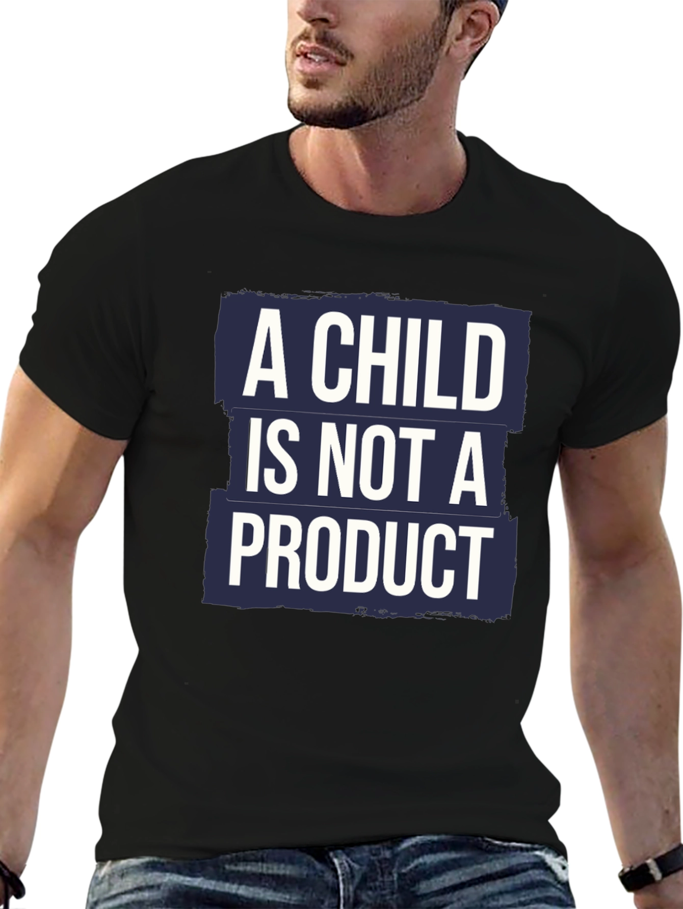 A Child is Not a Product Graphic T-Shirt