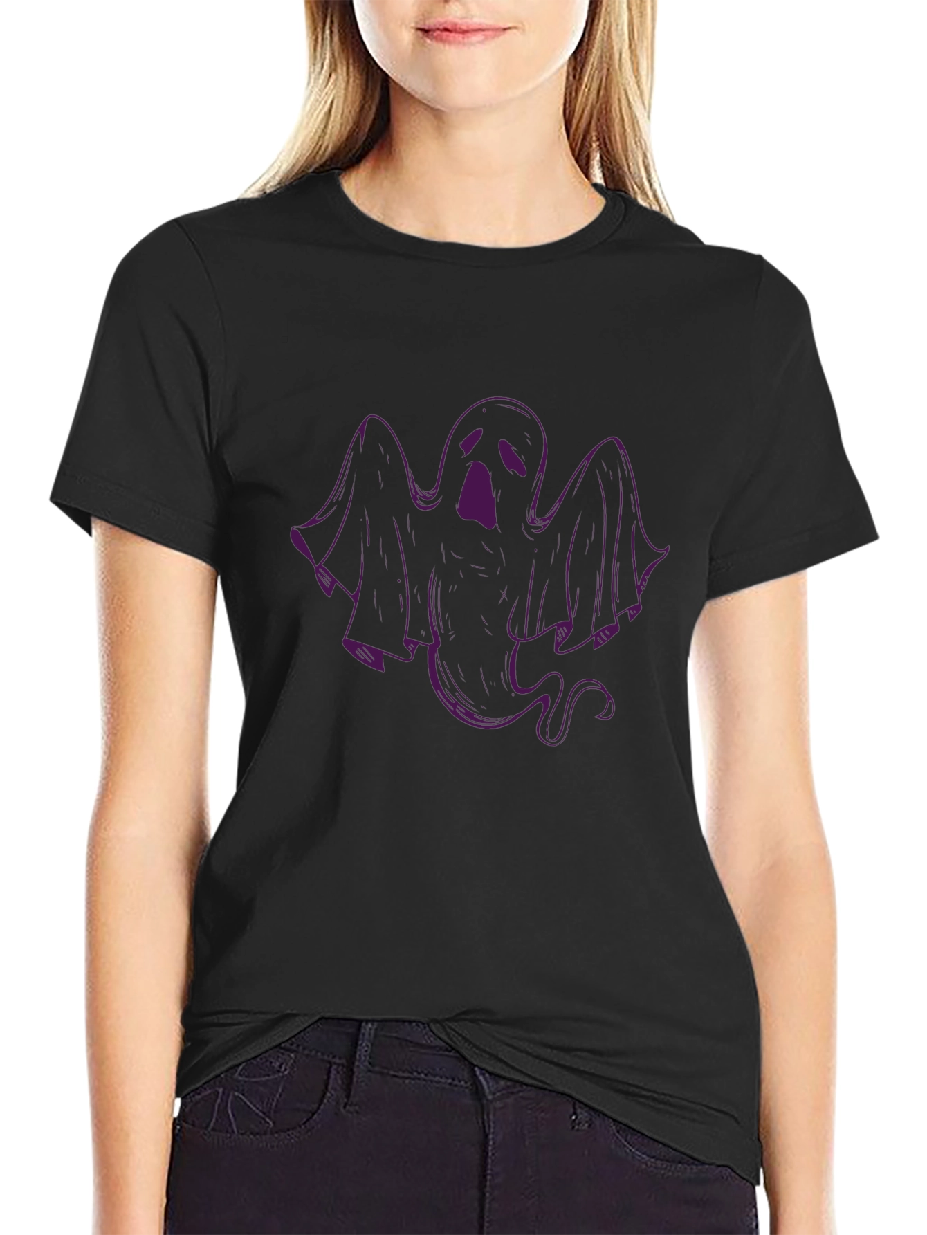 Ghost Graphic T-Shirt - Spooky Season
