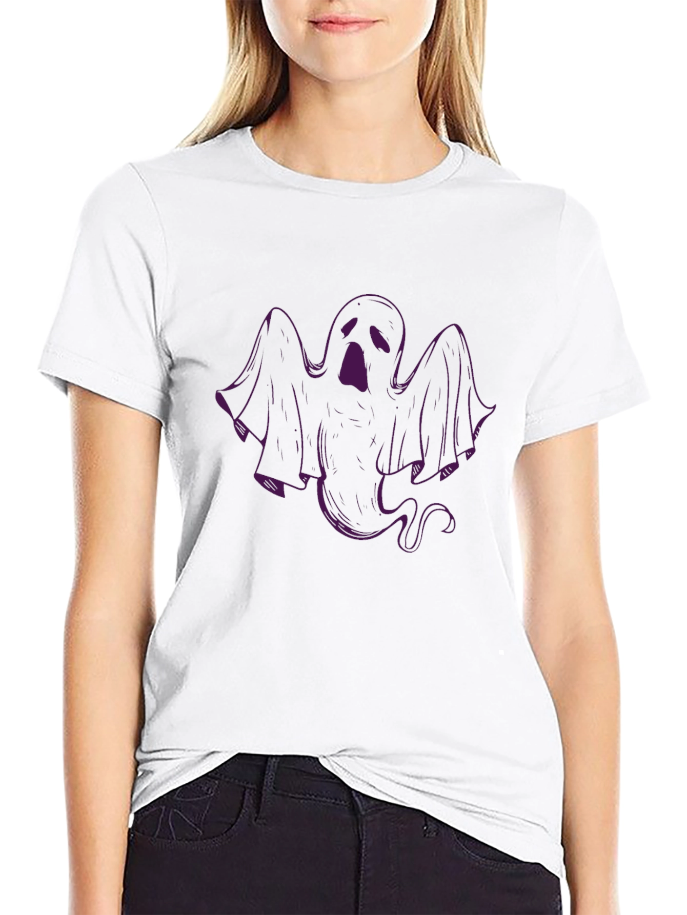 Ghost Graphic T-Shirt - Spooky Season