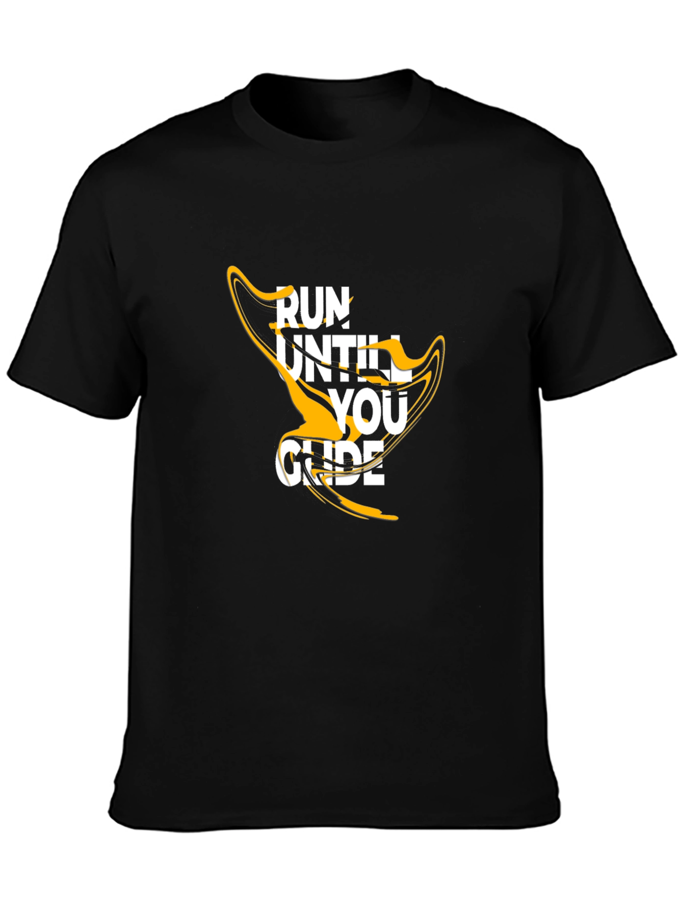 Run Until You Glide Graphic Tee