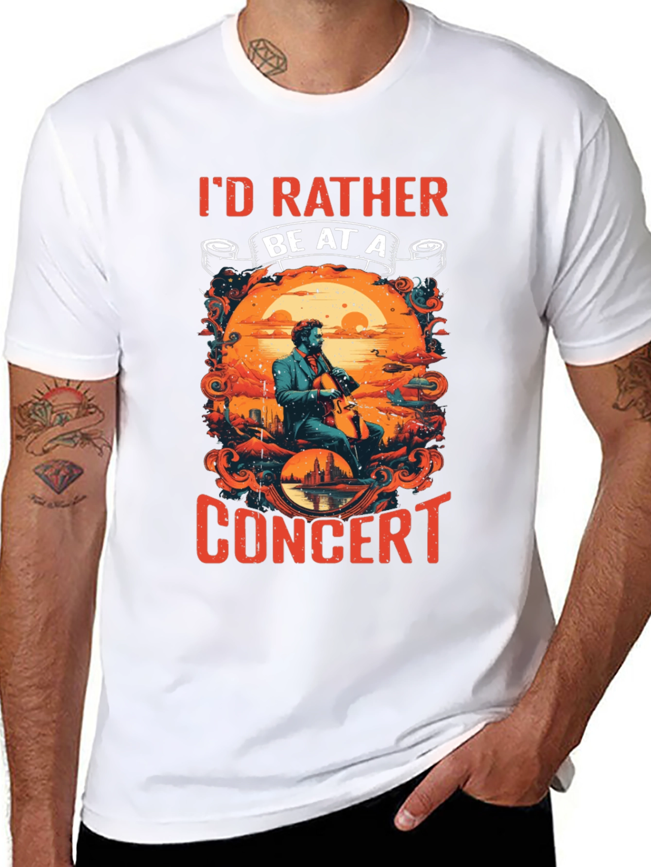 Concert Lover Graphic Tee