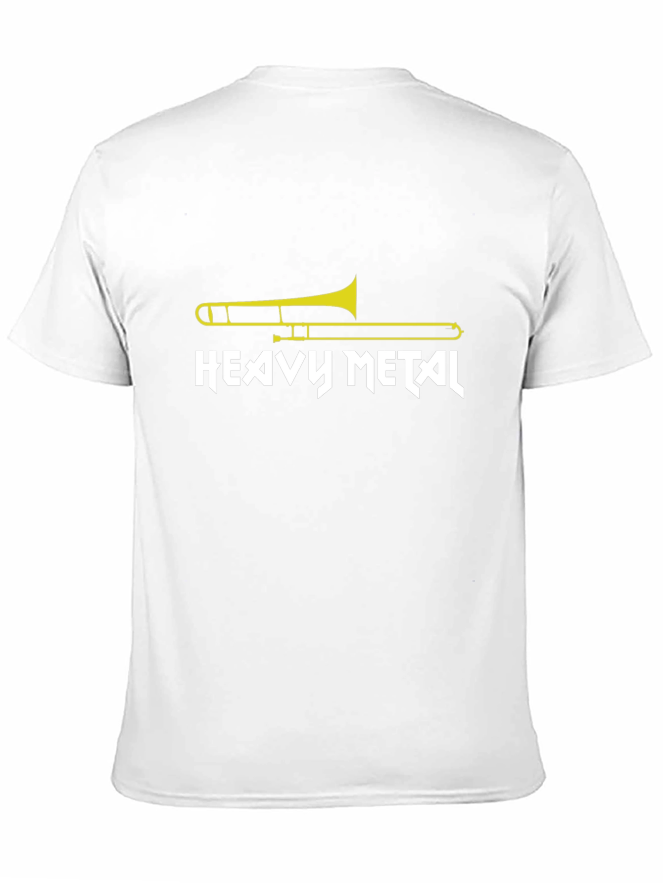 Heavy Metal Trombone Graphic T-Shirt