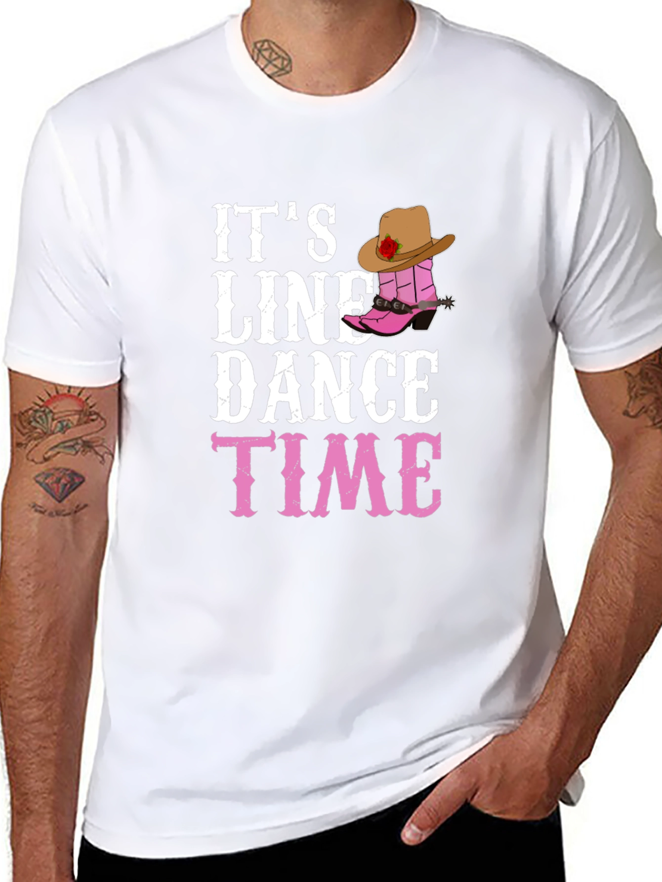 Its Line Dance Time T-Shirt