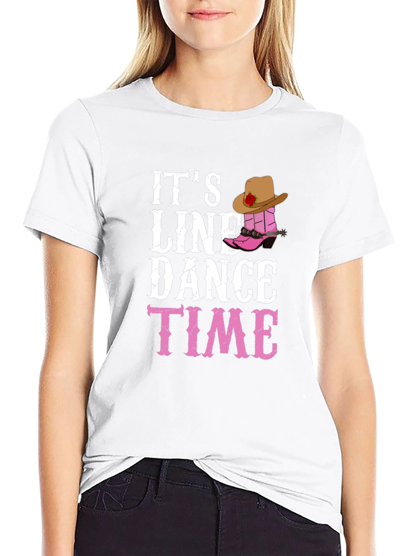 Its Line Dance Time T-Shirt