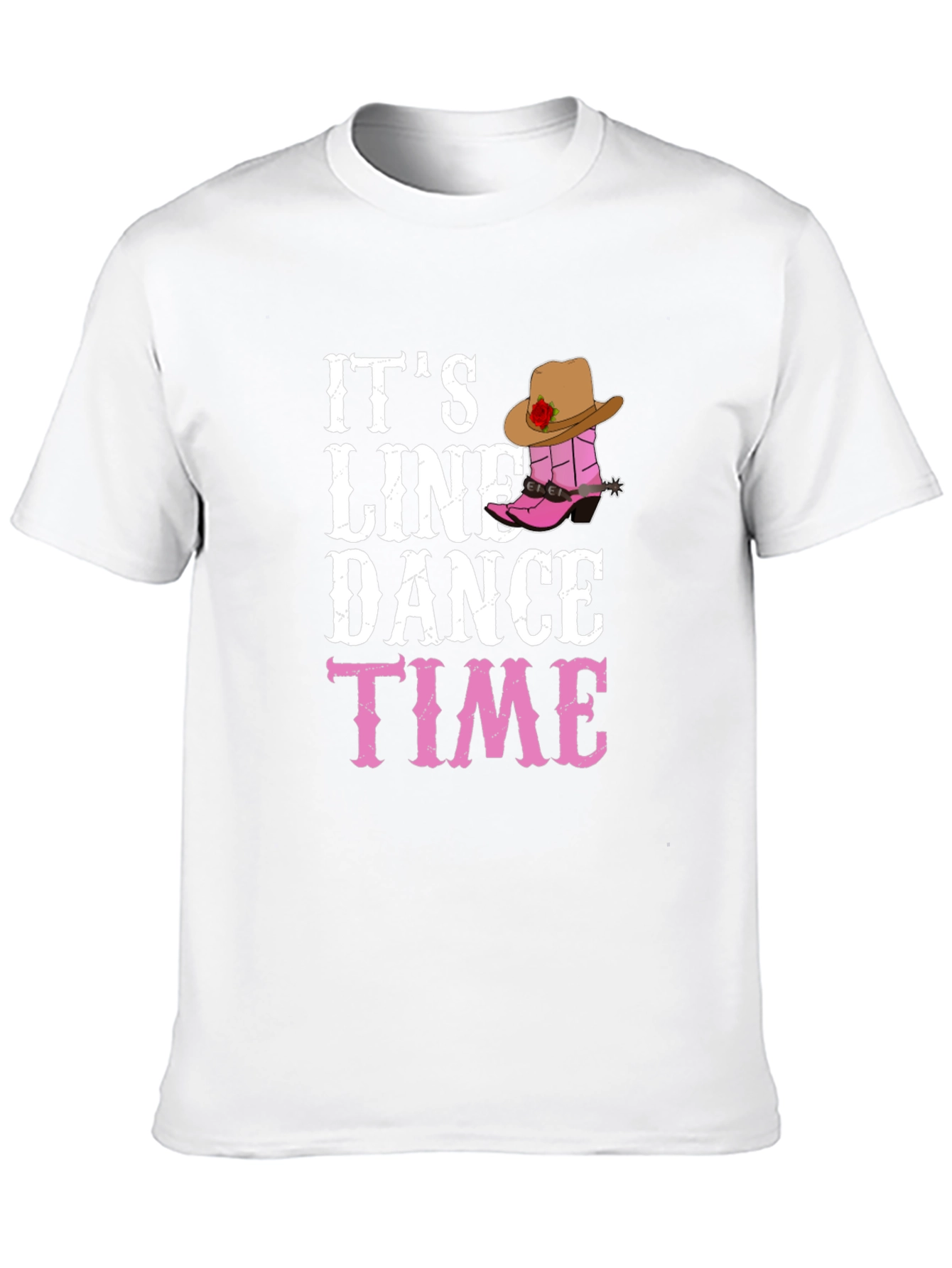 Its Line Dance Time T-Shirt