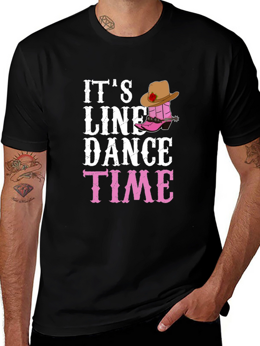 Its Line Dance Time T-Shirt