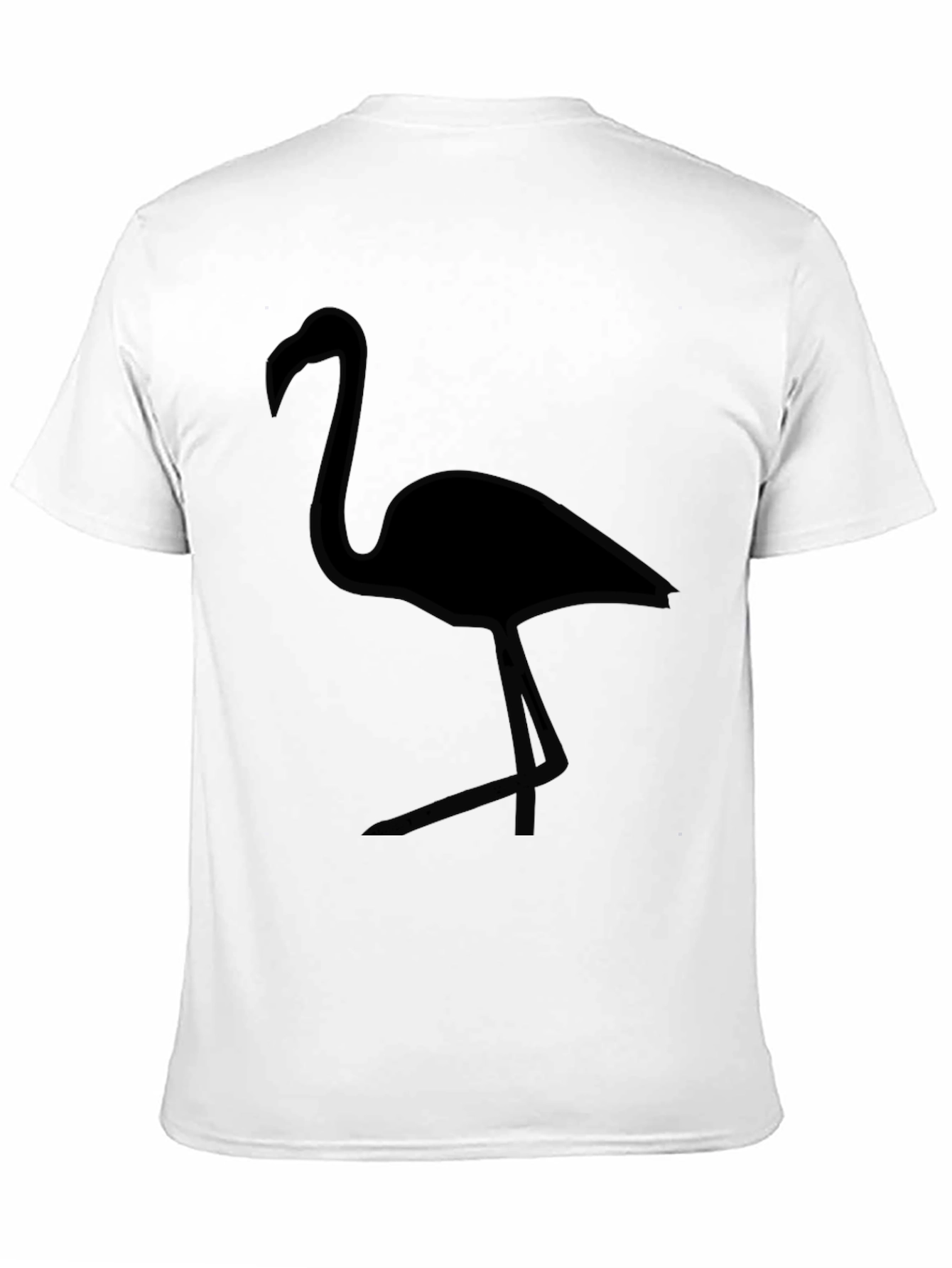 Black Flamingo Graphic Tee - Modern Casual Style