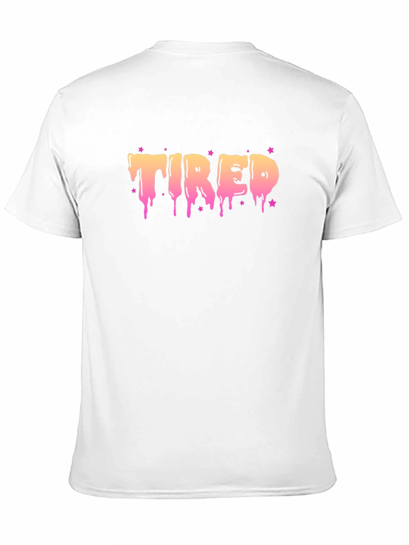 Tired Drip Graphic Black T-Shirt