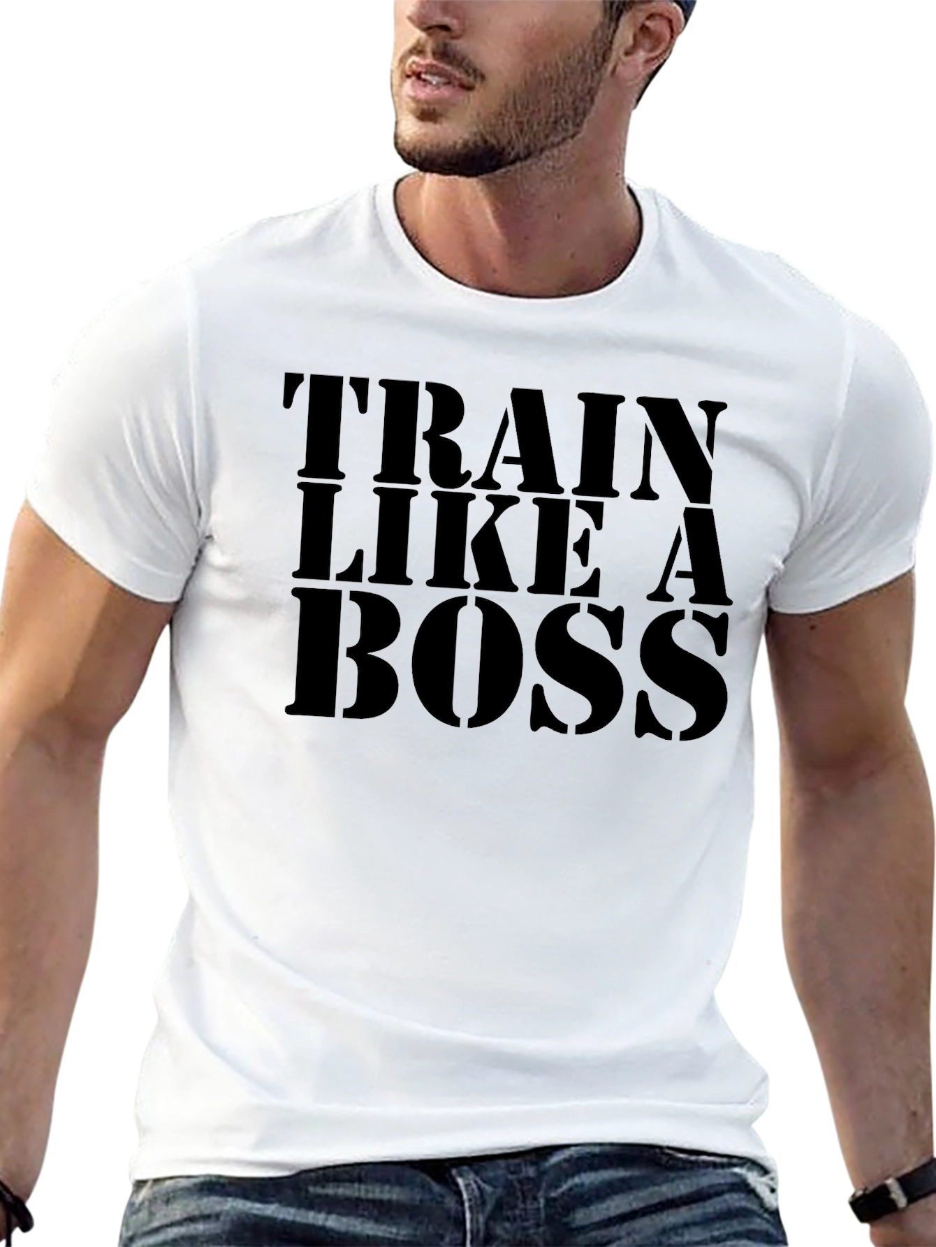 Train Like a Boss Graphic T-Shirt - Mens